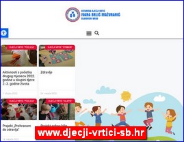 Kindergartens, nurseries, www.djecji-vrtici-sb.hr