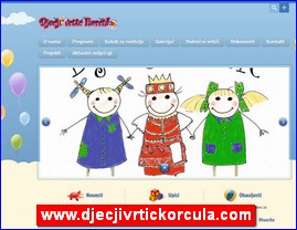 Kindergartens, nurseries, www.djecjivrtickorcula.com