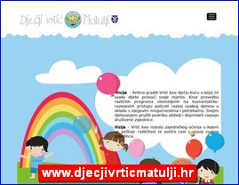 Kindergartens, nurseries, www.djecjivrticmatulji.hr