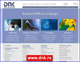 Clinics, doctors, hospitals, spas, Serbia, www.dnk.rs
