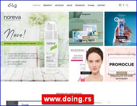 Cosmetics, cosmetic products, www.doing.rs