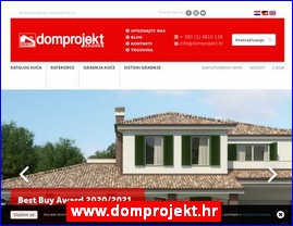 Prefabricated houses, www.domprojekt.hr