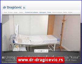 Clinics, doctors, hospitals, spas, Serbia, www.dr-dragicevic.rs