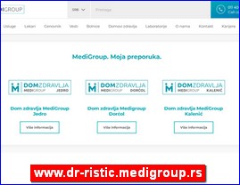 Clinics, doctors, hospitals, spas, Serbia, www.dr-ristic.medigroup.rs