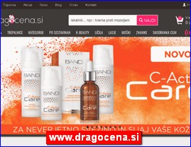 Cosmetics, cosmetic products, www.dragocena.si