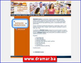 Supermarkets, trade, www.dramar.ba