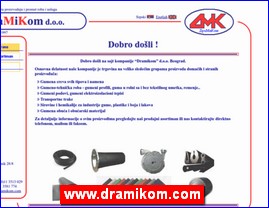 Plastika, guma, ambalaža, www.dramikom.com