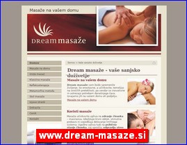 Frizeri, saloni lepote, kozmetiki saloni, www.dream-masaze.si