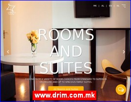 Hoteli, smetaj, Severna Makedonija, www.drim.com.mk