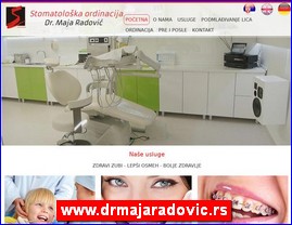 Stomatološke ordinacije, stomatolozi, zubari, www.drmajaradovic.rs