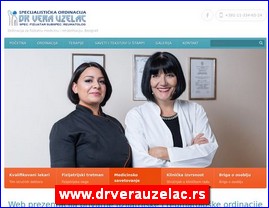 Clinics, doctors, hospitals, spas, Serbia, www.drverauzelac.rs