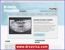 Stomatološke ordinacije, stomatolozi, zubari, www.drzavisa.com