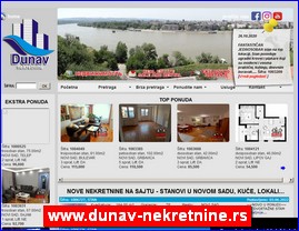 Nekretnine, Srbija, www.dunav-nekretnine.rs