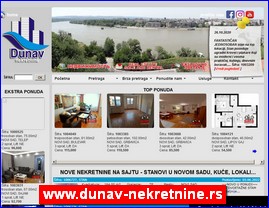 Real estate, Serbia, www.dunav-nekretnine.rs