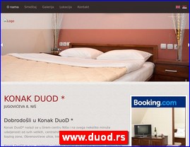 Restorani, www.duod.rs