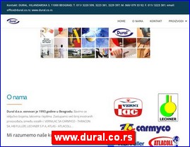 Chemistry, chemical industry, www.dural.co.rs