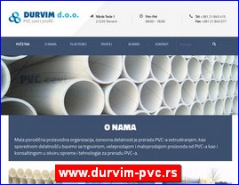Sanitaries, plumbing, www.durvim-pvc.rs