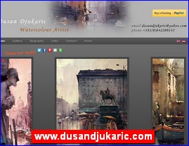 Picture galleries, painters, studios, painting, www.dusandjukaric.com