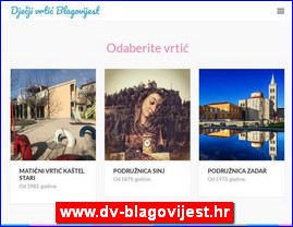 Vrtii, zabavita, obdanita, jaslice, www.dv-blagovijest.hr