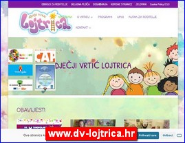 Kindergartens, nurseries, www.dv-lojtrica.hr