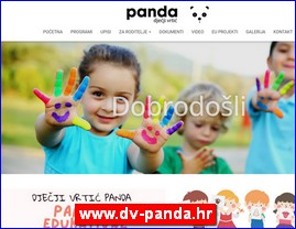 Kindergartens, nurseries, www.dv-panda.hr