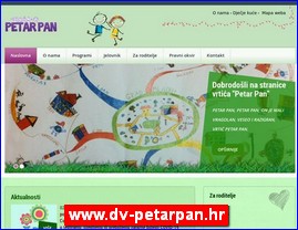 Kindergartens, nurseries, www.dv-petarpan.hr