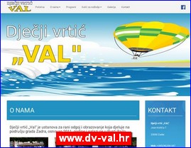 Kindergartens, nurseries, www.dv-val.hr