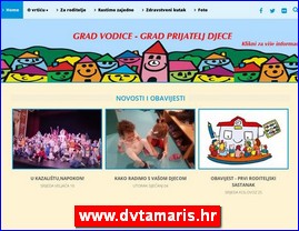 Kindergartens, nurseries, www.dvtamaris.hr