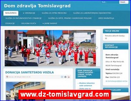 Clinics, doctors, hospitals, spas, laboratories, www.dz-tomislavgrad.com