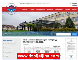 Clinics, doctors, hospitals, spas, laboratories, www.dzbijeljina.com