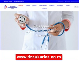 Clinics, doctors, hospitals, spas, Serbia, www.dzcukarica.co.rs