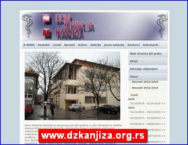 Clinics, doctors, hospitals, spas, laboratories, www.dzkanjiza.org.rs