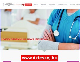 Clinics, doctors, hospitals, spas, laboratories, www.dztesanj.ba