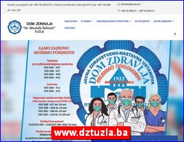 Clinics, doctors, hospitals, spas, laboratories, www.dztuzla.ba