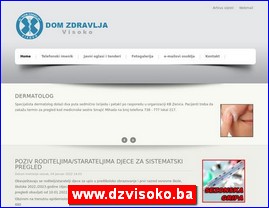 Clinics, doctors, hospitals, spas, laboratories, www.dzvisoko.ba