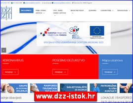 Clinics, doctors, hospitals, spas, laboratories, www.dzz-istok.hr