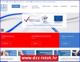 Ordinacije, lekari, bolnice, banje, laboratorije, www.dzz-istok.hr