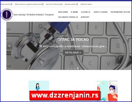 Clinics, doctors, hospitals, spas, laboratories, www.dzzrenjanin.rs