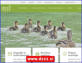 Associations for the protection of animals, accommodation of animals, www.dzzz.si