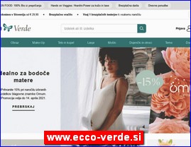 Cosmetics, cosmetic products, www.ecco-verde.si