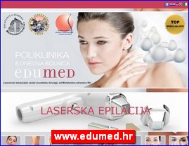Clinics, doctors, hospitals, spas, laboratories, www.edumed.hr