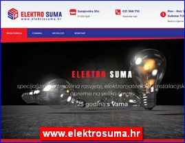 Energy, electronics, heating, gas, www.elektrosuma.hr