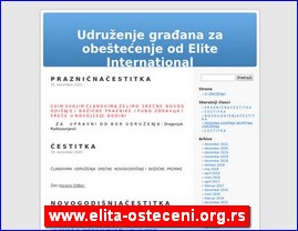 Nevladine organizacije, Srbija, www.elita-osteceni.org.rs