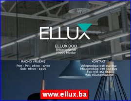 Lighting, www.ellux.ba