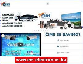 Alarms, security, www.em-electronics.ba