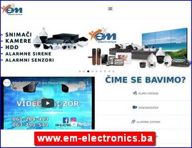 Alarmi, obezbedjenje, www.em-electronics.ba