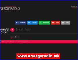 Radio stations, www.energyradio.mk