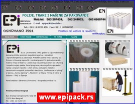 Plastika, guma, ambalaža, www.epipack.rs