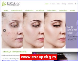 Frizeri, saloni lepote, kozmetiki saloni, www.escapekg.rs