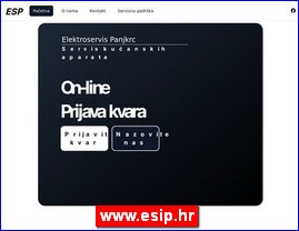 Bela tehnika, ve maine, friideri, kuni aparati, www.esip.hr